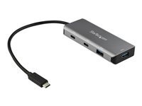 StarTech.com Hub USB-C a 4 ports - 2x USB-A et 2x USB-C - 10 Gbps - Cable hÃ´te de 25 cm (HB31C2A2CB) - concentrateur (hub) - 4 ports