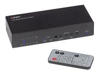 Lindy 4x2 HDMI 2.0 18G Matrix Switch - commutateur vido/audio