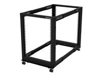 Rack Serveur 15U StarTech 4 Colonnes Profondeur Ajustable Noir - Image 2