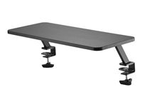 StarTech.com Rehausseur ecran PC a montage sur bureau - Surface extra large de 65 cm kit de montage - pour moniteur - noir