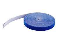 Startech.com Bleu Rouleau De Ruban À Bouclettes Auto-Grippantes - 15,2 M - Gestion Des Cables - Reutilisable (Hklp50bl) - Fermeture Adhésive - 15.24 M - Image 3