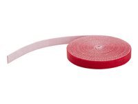 StarTech.com Rouleau De Ruban A Bouclettes Auto-Grippantes 15,2 Gestion Des Cables Reutilisable (Hklp50rd) Fermeture Adhesive Taille 15.2 Rouge de Inmac Wstore