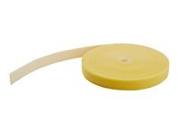 StarTech.com Rouleau De Ruban A Bouclettes Auto-Grippantes 7,6 Gestion Des Cables Reutilisable (Hklp25yw) Fermeture Adhesive Taille 7.6 Jaune de Inmac Wstore