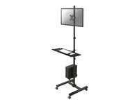 Neomounts Noir Fpma-Mobile1700 Chariot Pour Pc/Moniteur 1 Écran(S) 25,4 Cm (10) - 81,3 Cm (32) Mobile, Rotatif, Inclinable, Réglable En Hauteur - Image 5