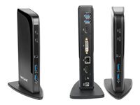 DLH Energy DY-TU4382 - station d'accueil - USB-C / USB 3.0 - DVI, 2 x HDMI - 1GbE