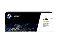 HP 659X - jaune - original - LaserJet - cartouche de toner (W2012X)