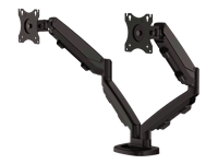 Fellowes - kit de montage - bras doubles rglables - pour 2 moniteurs - noir, RAL 9017
