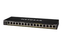 NETGEAR GS316P - commutateur - 16 ports - non gr