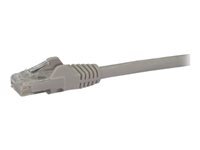 StarTech.com Cat6 Ethernet Cable, 10 Gigabit Snagless Rj45 650Mhz 100W Poe Patch Cord, Cat 6 10Gbe Utp Network Cable W/Strain Relief, Grey, Fluke Tested/Wiring Is Ul Certified/Tia Category 6 24Awg (N6patc750cmgr) Cordon De Raccordement 7.5 7.5M Gris de I - Image 1