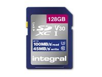 Integral Europe Integral Carte Memoire Flash 128 Go Sdxc Uhs-I Grand de Inmac Wstore
