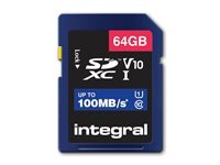 Integral Europe Integral Carte Memoire Flash 64 Go Sdxc Uhs-I de Inmac Wstore
