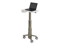 Ergotron CareFit chariot - Mince - pour ordinateur portable - blanc, gris chaleureux