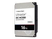 WD Ultrastar DC HC550 WUH721816ALE6L4 - disque dur - 16 To - SATA 6Gb/s