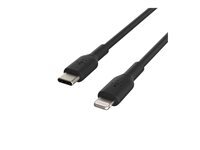 BELKIN C&acirc;ble Lightning  vers USB-C 1m noir