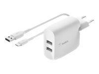 Belkin BOOST CHARGE adaptateur secteur - USB - 24 Watt