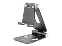 StarTech.com Usptlstndb Support Pliable Et Reglable Pour Portable Et Tablette Universel Aluminum Socle De Bureau Pour Telephone Portable, Tablette Noir de Inmac Wstore