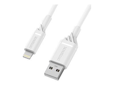 OtterBox Standard - Cble Lightning - Lightning mle pour USB mle - 2 m - cloud dream white - pour Apple iPad/iPhone/iPod (Lightning)