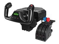 Logitech Flight Yoke System - yoke et accelerateur - filaire