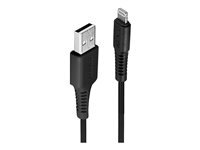 Lindy - Câble Lightning - Lightning mâle pour USB mâle - 1 m - noir - sans halogène
