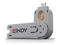 Lindy Clef de blocage de port USB type A 40623 Orange - vue 4