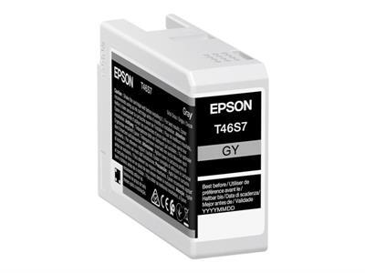 Epson T46S7 - gris - original - cartouche d\'encre