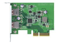 QNAP QXP-10G2U3A - adaptateur USB - PCIe 2.0 x2 - USB 3.2 Gen 2 x 2