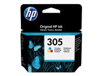 HP  305 - couleur (cyan, magenta, jaune) - original - cartouche d'encre