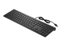 HP Pavilion 300 - clavier - Franais - noir de jais Priphrique d'entre