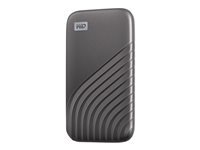 WD My Passport SSD WDBAGF5000AGY - SSD - 500 Go - USB 3.2 Gen 2 Gris - vue 6