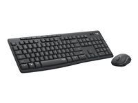 Logitech Noir Ensemble Clavier + Souris Sans Fil Silencieux Wireless Mk295 - Image 8