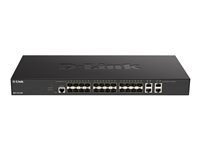 D-Link DXS 1210-28S - commutateur - 28 ports - intelligent - Montable sur rack
