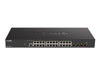 D-Link DXS 1210-28T - commutateur - 28 ports - intelligent - Montable sur rack