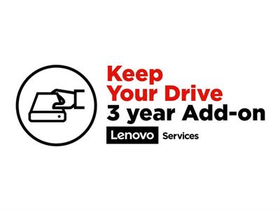 Lenovo Keep Your Drive Add On - contrat de maintenance prolong - 3 annes