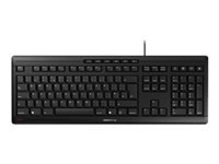 CHERRY STREAM KEYBOARD - Clavier - USB - R.-U. - commutateur : CHERRY SX - noir