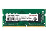 Transcend JM2666HSB 8G module de mémoire 8 Go 1 x 8 Go DDR4 2666 MHz Neuf - vue 5
