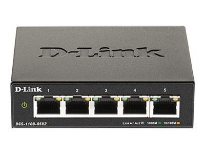 D-Link DGS 1100-05V2 - commutateur - 5 ports - intelligent