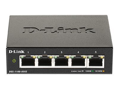 D-Link DGS 1100-05V2 - commutateur - 5 ports - intelligent