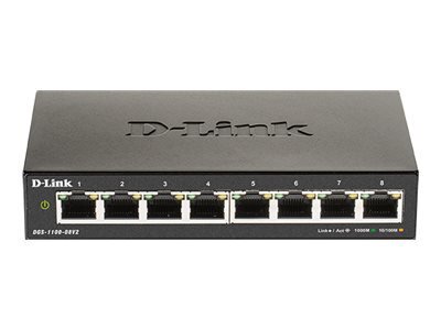 D-Link DGS 1100-08V2 - commutateur - 8 ports - intelligent