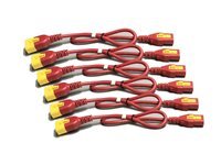 APC Cable D'alimentation Power Iec 60320 C13 Pour Iec 60320 C14 60 Cm Taille 6 Rouge de Inmac Wstore