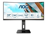 AOC Pro-line CU34P2A - P2 Series - ecran LED - incurve - 34