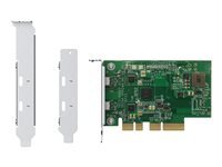 Qnap QXP-T32P - adaptateur Thunderbolt - PCIe 3.0 x4 - Thunderbolt 3 x 2 Noir - vue 1