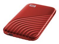 Western Digital My Passport SSD 1To 2,5" Rouge - vue 5