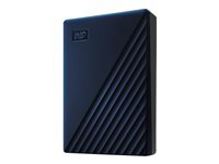 WD My Passport for Mac WDBA2F0040BBL - disque dur - 4 To - USB 3.2 Gen 1