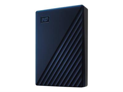 WD My Passport for Mac WDBA2F0050BBL - disque dur - 5 To - USB 3.2 Gen 1