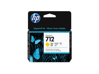 HP 712 - jaune - original - DesignJet - cartouche d\'encre