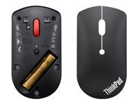 Lenovo ThinkPad Silent - souris - Bluetooth 5.0 - noir