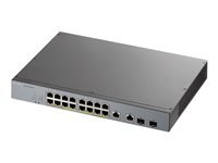 Zyxel GS1350-18HP - commutateur - 16 ports - intelligent