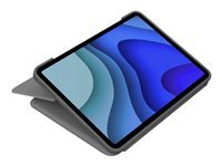 Logitech Folio Touch - clavier et etui - avec trackpad - AZERTY - Francais - gris oxford Peripherique d'entree