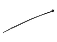 StarTech.com 20Cm(8) Cable Ties, 4Mm(1/8) Wide, 55Mm(2-1/8) Bundle Diameter, 22Kg(50Lb) Tensile Strength, Nylon Self Locking Zip Ties With Curved Tip, 94V-2/Ul Listed, 100 Pack, Black Nylon 66 Plastic Taa (Cbmzt8b) Attache Cable Conformite Taa Grand de I - Image 1
