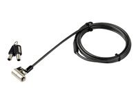 Startech Ltulockkey Lock Adapter 2 M Noir,Argent&eacute;